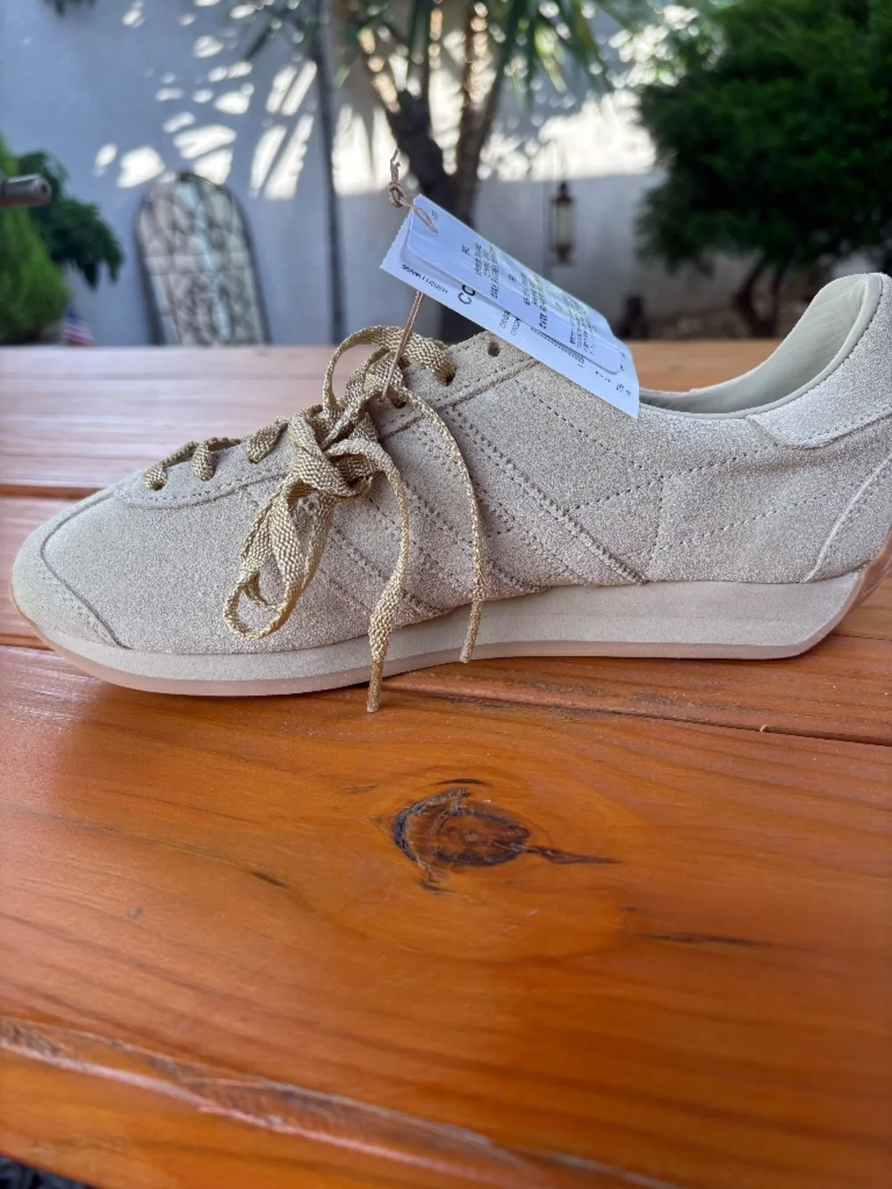 NWT Khaite x Adidas Country OG Men's Sneakers Size 7.5 Savanah Gum Suede Unisex